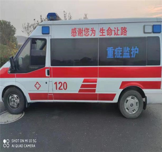 高要救护车出租服务案例3